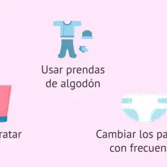 Consejos para el cuidado de la piel del bebé: cortar uñas, hidratar, ropa de algodón, baños tibios y cambiar pañales. Ayuda a prevenir el eccema bebe.