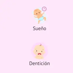Un recién nacido no duerme y llora. Las causas comunes son hambre, sed, pañal sucio, cólico, dentición o gases.